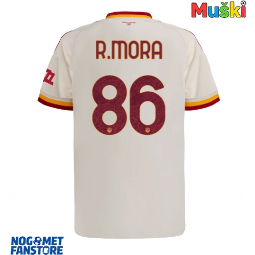 AS Roma Rodrigo Mora #86 Gostujuci Dres 2026-27 Kratak Rukav